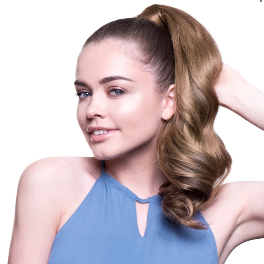 Bellami It’s A Wrap Ponytail 16” 80g Ash Brown human hair